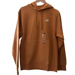 Nike Men’s Caramel Brown Pullover Hoodie
